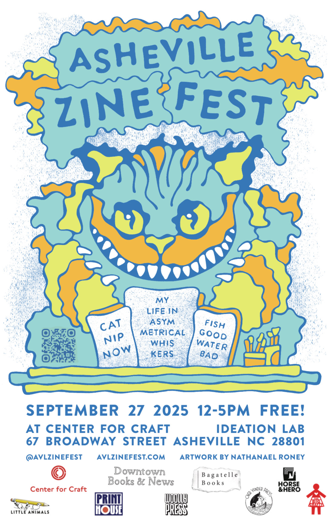 Asheville Zine Fest FREE EVENT