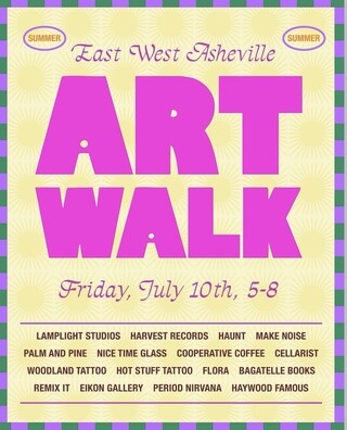 Lamplight AVL East West Asheville Art Walk